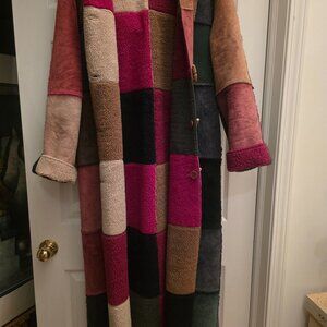 Vintage Suede long coat